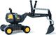 Rolly Toys Jeździk Koparka samobieżna Volvo Czarna 2