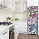 Tulup Naklejka samoprzylepna na lodówkę 70x190 cm Kwiaty 3
