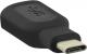 Adapter USB Qoltec USB-C - USB Czarny  (50505) 1