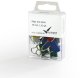 Victory Office Product SPINACZ KLIPS VICTORY OFFICE 19MM 10SZT. MIX KOLORÓW 1