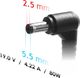 Zasilacz do laptopa Akyga 80 W, 2.5 mm, 4.2 A, 19 V (AK-ND-72) 3