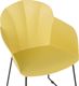Beliani Zestaw 2 krzeseł do jadalni żółty SYLVA 5