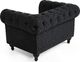 Beliani Fotel grafitowy CHESTERFIELD 5