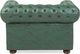 Beliani Fotel ekoskóra zielony CHESTERFIELD 5