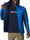 Kurtka męska Columbia Powder Pass Hooded niebieska r. S 5