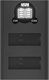 Ładowarka do aparatu Newell Ładowarka dwukanałowa Newell DL-USB-C do akumulatorów AHDBT-901 1