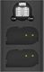 Ładowarka do aparatu Newell Ładowarka dwukanałowa DL-USB-C DMW-BLK22 do Panasonic LUMIX S5, GH5, G9,GH5S 1