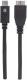 Kabel USB Manhattan USB-C - USB-C 1 m Czarny (353397) 2