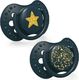 Lovi Smoczek Silikonowy Dynamiczny 3-6m Stardust Green 1