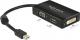 Adapter AV Delock DisplayPort Mini - HDMI - D-Sub (VGA) - DVI-D czarny (62631) 1