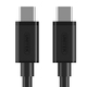 Kabel USB Unitek USB-C - USB-C 1 m Czarny (Y-C477BK) 2