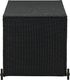 Skrzynia ogrodowa vidaXL 120x65x61 cm z kółkami Czarny 3