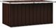 Skrzynia ogrodowa vidaXL 129x67x65 cm Brąz 1