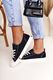 Big Star Damskie Trampki Big Star FF274085 Czarno-Czerwone 36 5