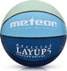 Meteor PIŁKA KOSZ. METEOR LAYUP #5 szara/niebieska 1