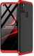 GKK GKK 360 Protection Case etui na całą obudowę przód + tył Samsung Galaxy A21S czarno-czerwony 1