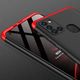 GKK GKK 360 Protection Case etui na całą obudowę przód + tył Samsung Galaxy A21S czarno-czerwony 2