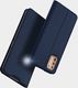 Dux Ducis Etui MOTOROLA MOTO G9+ PLUS z klapką Dux Ducis skórzane Skin Leather granatowe 18