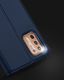 Dux Ducis Etui MOTOROLA MOTO G9+ PLUS z klapką Dux Ducis skórzane Skin Leather granatowe 19