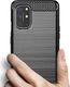 Hurtel Carbon Case elastyczne etui pokrowiec OnePlus 8T czarny 5