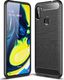 Hurtel Carbon Case elastyczne etui pokrowiec Samsung Galaxy A11 / M11 czarny 3
