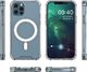Hurtel Clear Magnetic Case MagSafe pancerne żelowe elastyczne etui do iPhone 12 Pro / iPhone 12 przezroczysty 7