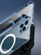 Hurtel Clear Magnetic Case MagSafe pancerne żelowe elastyczne etui do iPhone 12 Pro / iPhone 12 przezroczysty 8