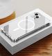 Hurtel Clear Magnetic Case MagSafe pancerne żelowe elastyczne etui do iPhone 12 Pro / iPhone 12 przezroczysty 10
