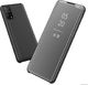 Hurtel Clear View Case futerał etui z klapką Xiaomi Mi 10T Pro / Mi 10T czarny 7