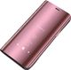 Hurtel Clear View Case futerał etui z klapką Xiaomi Redmi 9A różowy 1