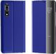 Hurtel New Sleep Case pokrowiec etui z klapką z funkcją podstawki Huawei P30 Lite niebieski 4