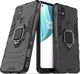 Hurtel Ring Armor pancerne hybrydowe etui pokrowiec + magnetyczny uchwyt OnePlus Nord N100 czarny 6