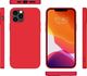 Hurtel Silicone Case elastyczne silikonowe etui pokrowiec iPhone 12 mini czerwony 5