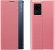 Hurtel Sleep Case pokrowiec etui z klapką typu Smart Cover Samsung Galaxy Note 20 różowy 1