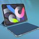 Etui na tablet Kingxbar Kingxbar Business Series magnetyczne etui Smart Cover Sleep podstawka iPad Air 2020 niebieski 3