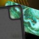 Kingxbar Kingxbar Marble Series eleganckie etui pokrowiec z nadrukiem marmur iPhone 11 fioletowy 5
