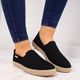 Big Star Espadryle damskie slip on czarne Big Star DD274017 36 3