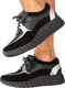 Tymoteo TYMOTEO BANZI CZARNO ZŁOTE - Sneakersy damskie 39 10