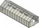 Emaga Szklarnia 850 cm x 290 cm x 225 cm (E-10203) 1