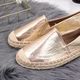 Big Star Espadryle damskie z eko skóry złote Big Star HH274503 37 3