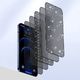 Baseus Baseus 2x szkło hartowane 0,3 mm Anti Spy z ramką na cały ekran iPhone 12 mini (SGAPIPH54N-KR01) (case friendly) 18