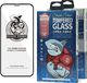 Proda Proda Shark Full Glue Tempered Glass super wytrzymałe szkło hartowane na cały ekran z ramką Case Friendly iPhone 12 mini czarny 1