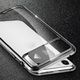 Wozinsky Wozinsky Magnetic Cam Slider Case magnetyczne etui 360 na cały telefon szkło na ekran osłona na aparat Huawei P40 Lite 5G czarny 6