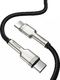 Kabel USB Baseus USB-C - USB-C 1 m Czarny (baseus_20210316144810) 3