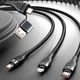 Kabel USB Baseus USB-C - USB-C + microUSB + Lightning 1.2 m Czarny (baseus_20210316135421) 12