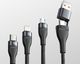 Kabel USB Baseus USB-C - USB-C + microUSB + Lightning 1.2 m Czarny (baseus_20210316135421) 13