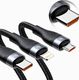 Kabel USB Baseus USB-C - USB-C + microUSB + Lightning 1.2 m Czarny (baseus_20210316135421) 15