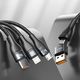 Kabel USB Baseus USB-C - USB-C + microUSB + Lightning 1.2 m Czarny (baseus_20210316135421) 6