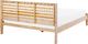 Beliani Łóżko drewniane 160 x 200 cm jasne CARNAC 3