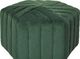 Beliani Puf welurowy 29 x 53 x 48 cm zielony MURIETTA 2